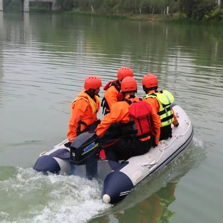防汛冲锋舟金耀应急救援抗洪抢险设备橡皮艇可载多人动力强