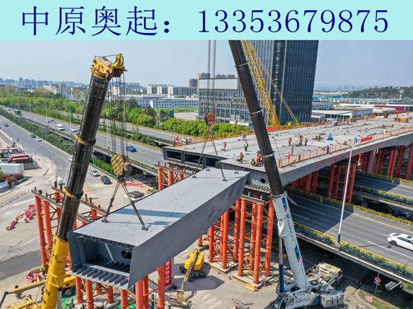 上海钢箱梁公路施工过程