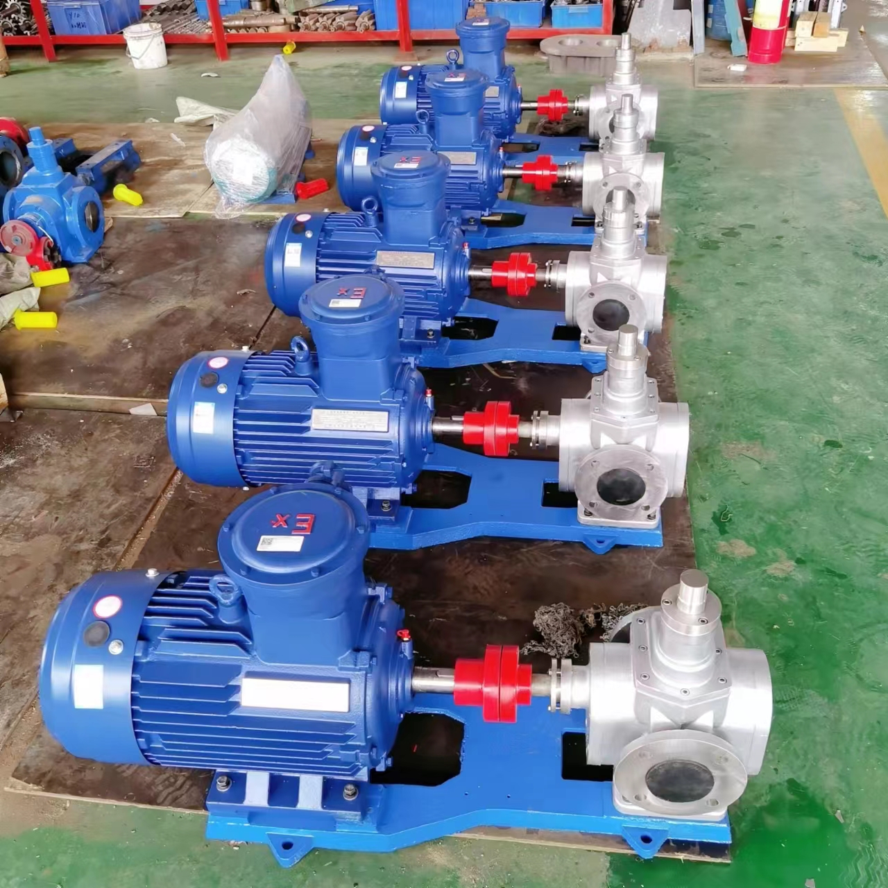 鸿海泵业YCB圆弧齿轮泵不锈钢圆弧泵重油泵运输泵