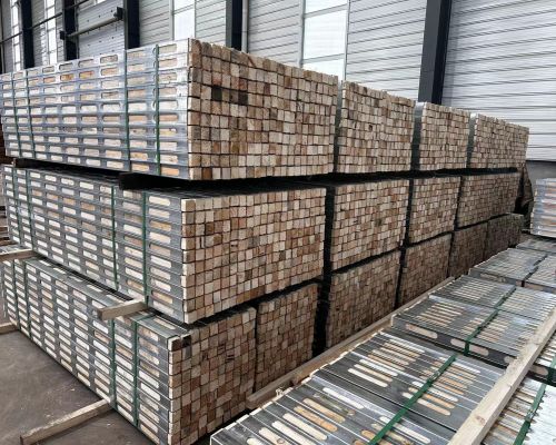 河北钢包木 国标Q235钢包木 代替木方 承重强可周转 可租可售