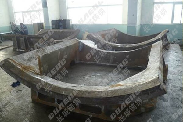 煤磨机配件 广东厂家工艺粉碎座体门框 可来图定制