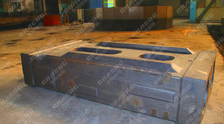 河南铸钢件加工厂根据图纸定制30吨立柱