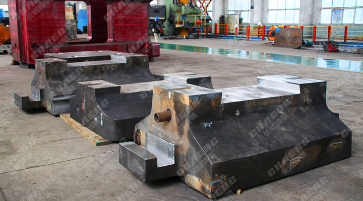 河南大型铸造厂家生产模锻砧座新能源机械配件
