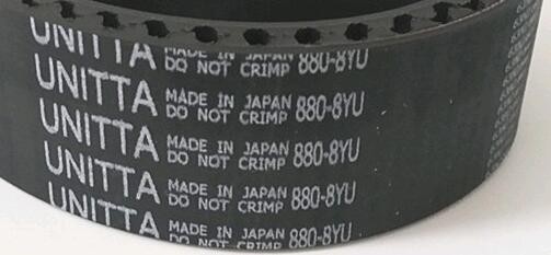 日本UNITTA橡胶同步带489-3GT传动皮带