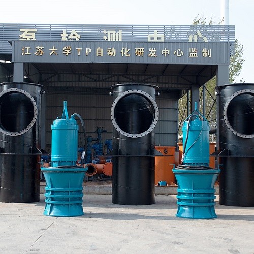 市政排水泵站ZLB立式轴流泵变频控制