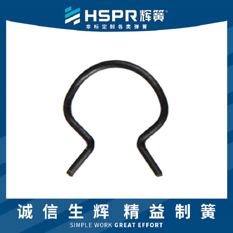 供应辉簧A型弹簧卡箍白钢垫片LED面板灯镀金卡簧e型卡扣卡环