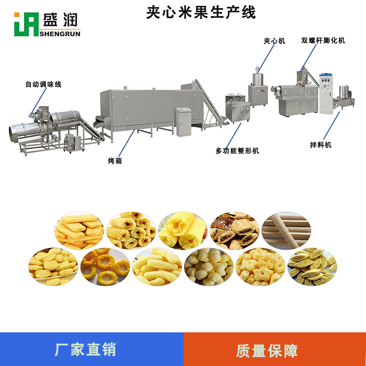 盛润机械TSE-膨化食品生产线