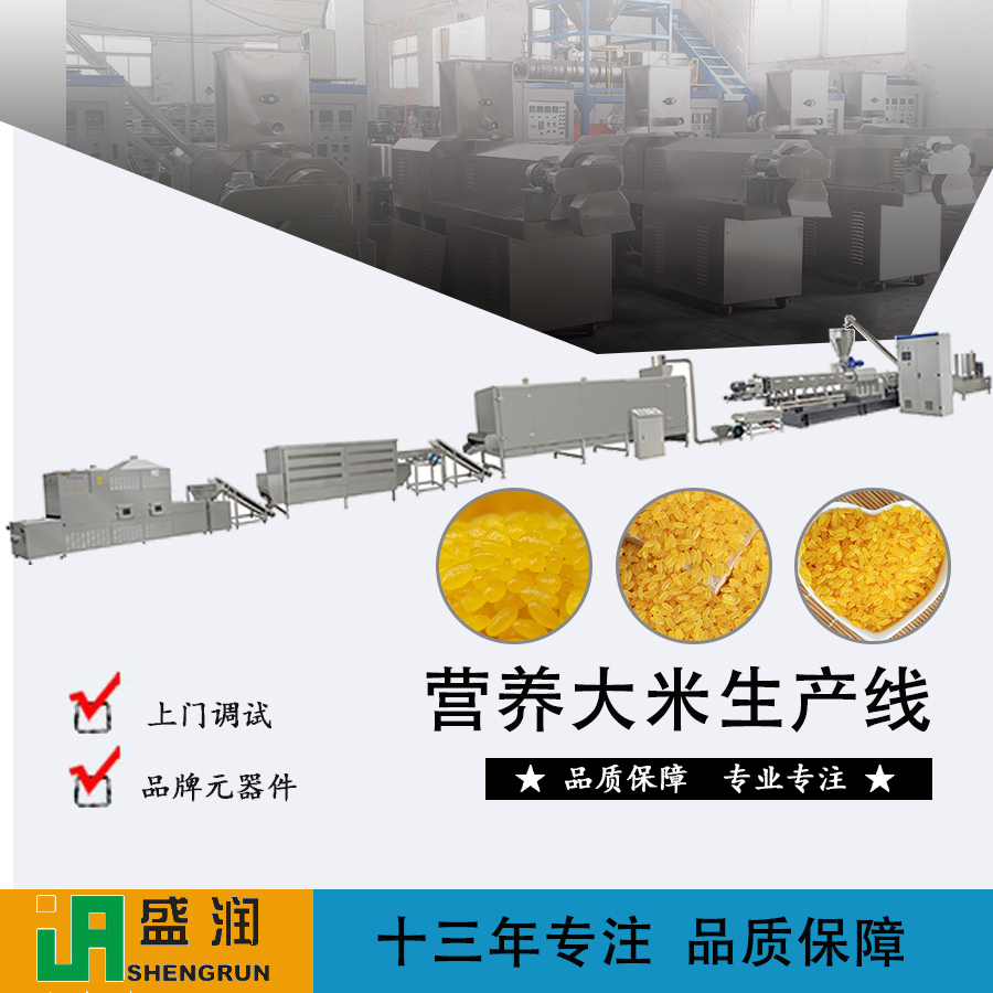 盛润机械TSE79-R营养米膨化机
