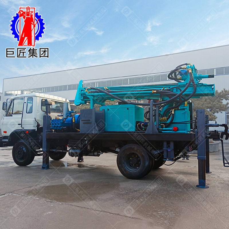 华夏巨匠 CJC-300车载式气动水井钻机