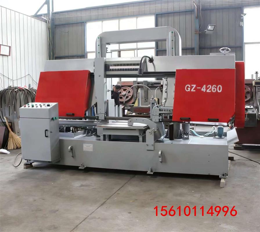 4260锯床龙门大型数控半自动带锯机锯切范围600*600
