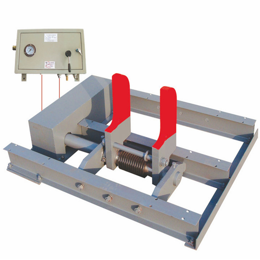 气动卧闸QWZC6自复位卧闸600轨距保护矿车