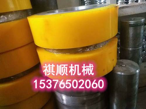 L35滚轮煤矿井下罐笼缓冲轮管道轮