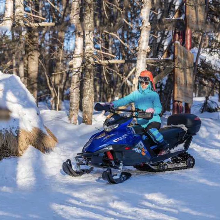 森林雪地履带式雪橇摩托 雪坡滑雪场成人 越野车生产制造 大型320cc