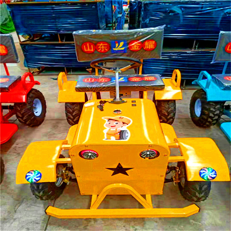 儿童电动拖拉机 景区观光电动车 户外游乐设备