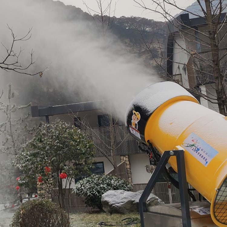 物业防尘 大型造雪机 圣诞节元旦雪景制造 出雪量大 远程遥控