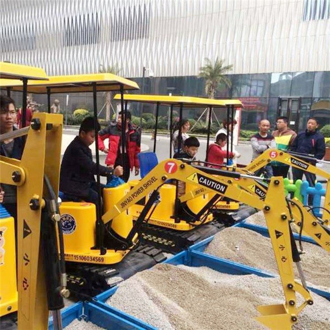仿真机械挖掘机小型游乐设备公园游乐场吸引孩子