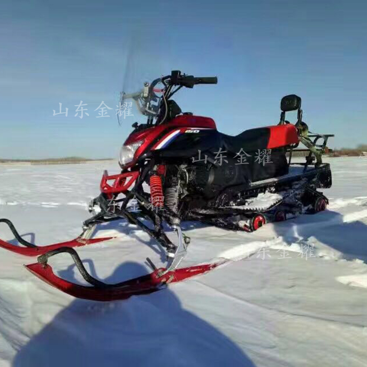 雪地摩托车 雪上游玩好伙伴 滑雪场戏雪设备 双人雪地摩托
