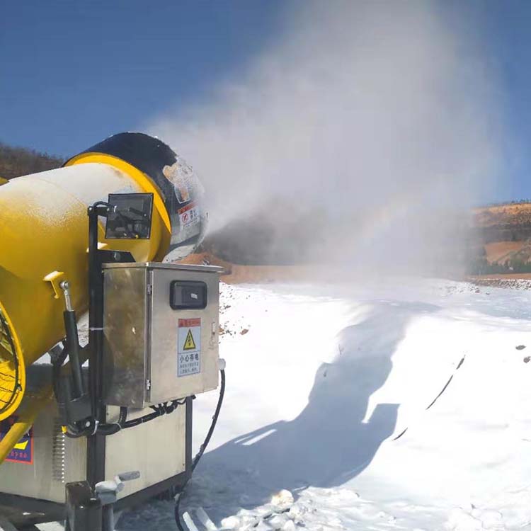 户外大型滑雪场造雪设备 简单易操作 远程遥控造雪 jy-8840