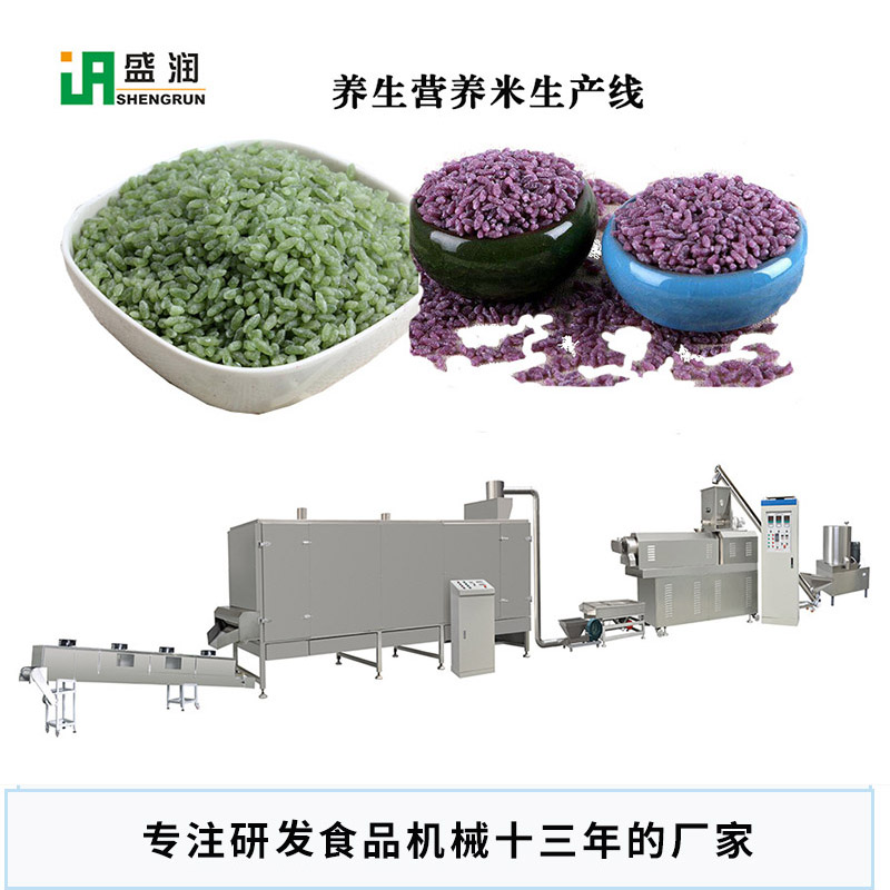 营养米生产线 自热米生产加工设备 大米加工机械