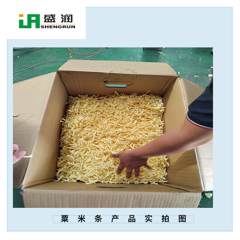 粟米条生产线膨化食品设备济南盛润机械