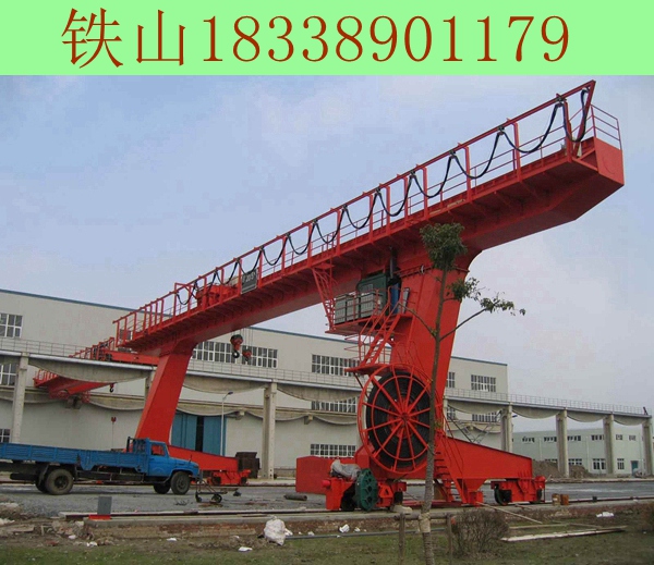 安徽淮南龙门吊分享80吨龙门吊大车的结构及特点