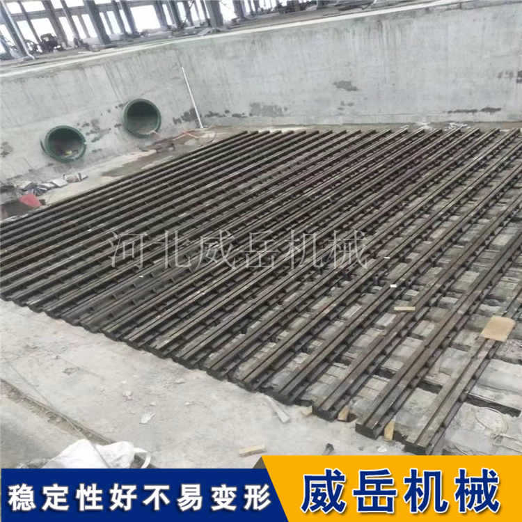江苏厂家铸铁平台成本价出可拼接T型槽地轨包安装调试