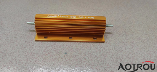 广东奥创电子非标定制原装黄金铝壳电阻 大功率预充回路电子元器件