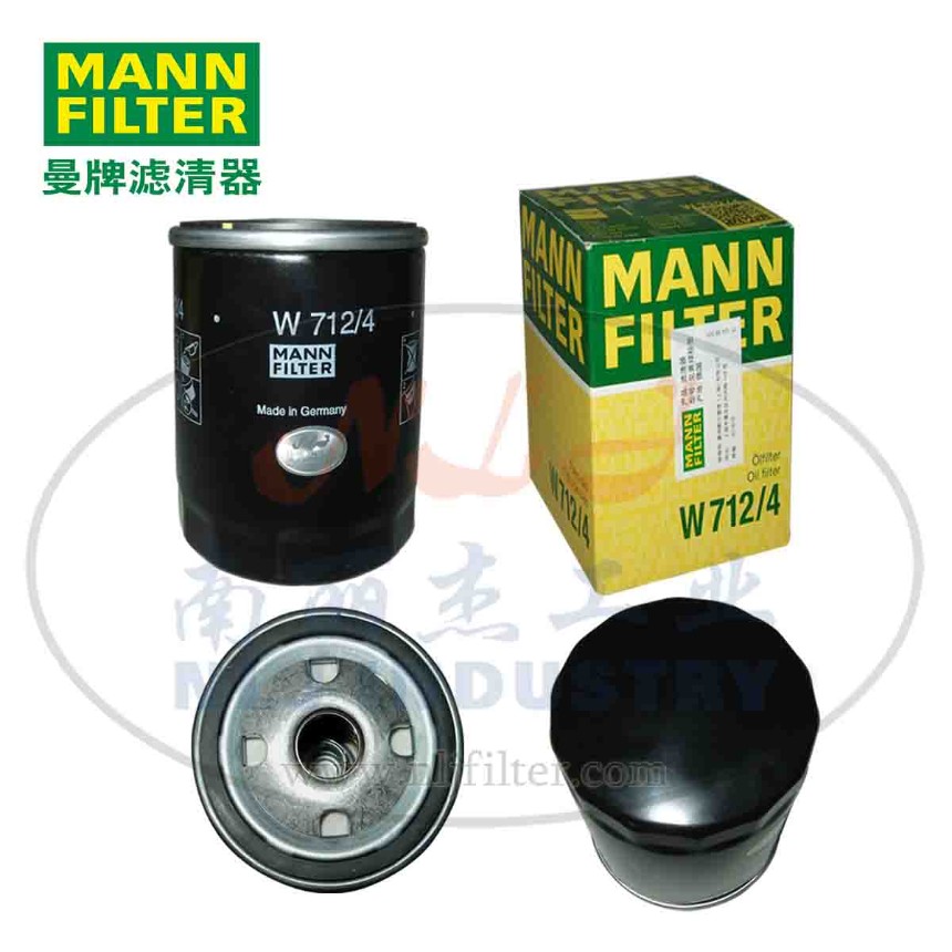 MANN-FILTER(曼牌滤清器)油滤芯W712/4