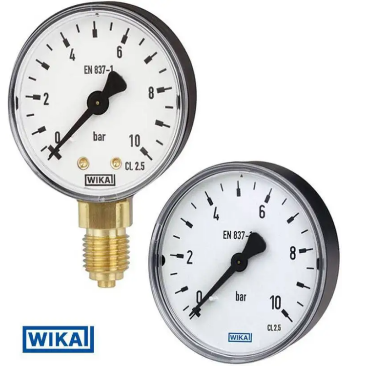 德国WIKA威卡高精度312.20.160压力表1.6MPa轴向