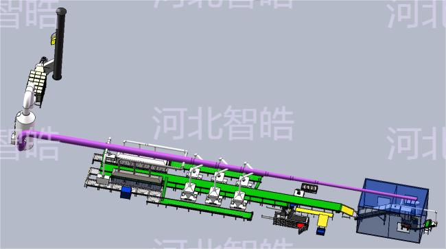 废空调拆解线设备 智皓定制 优惠供应