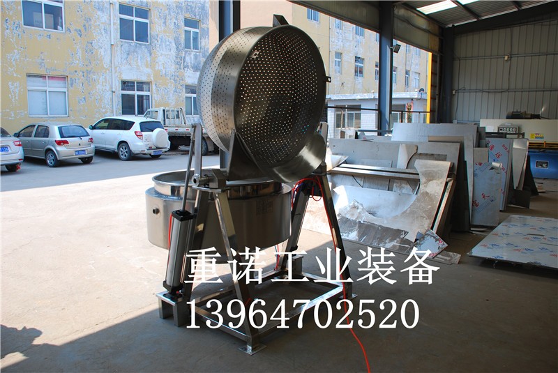 温州夹层锅 蒸汽夹层锅图片 带搅拌电加热夹层锅