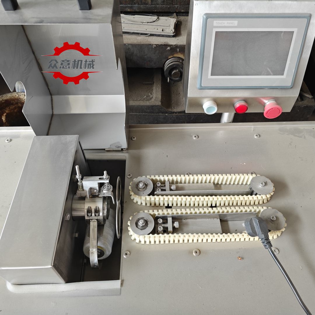 半自动香肠扎线机的使用方法和调试 红肠电动单路扎线机 单条香肠扎线机价格